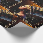 エジプト女王ネフェティティ ラッピングペーパー (角)