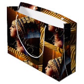 エジプト女王ネフェティティ ラージペーパーバッグ (裏面アングル)