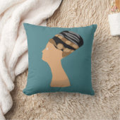 エジプト女王ネフェルティ クッション (ブランケット)