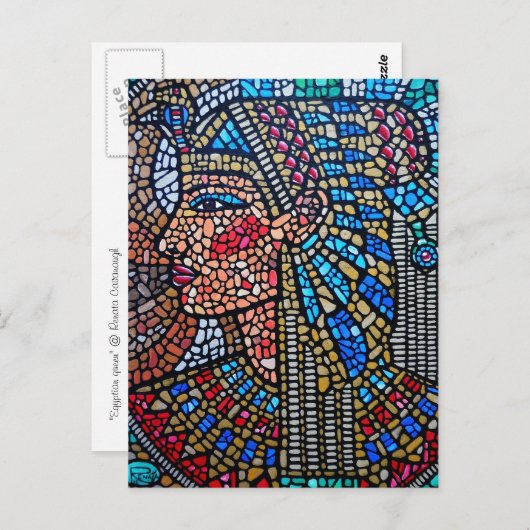 エジプト女王 ポストカード (正面/裏面)