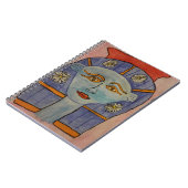 エジプト女神スパイラルノート ノートブック (左側)