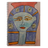 エジプト女神スパイラルノート ノートブック (正面)