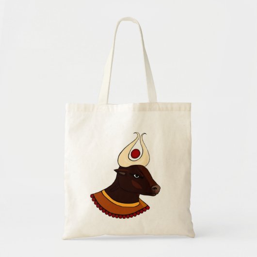 エジプト女神ハトールトート トートバッグ (正面)