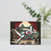 エジプト女神マアットエンジェルポストカード ポストカード (スタンド正面)