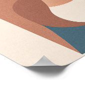 エジプト女神モダン抽象芸術ポスター ポスター (角)