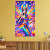 エジプト妖精 キャンバスプリント (インサイチュ (リビング))