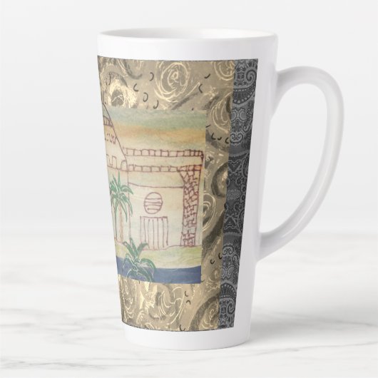 エジプト宮殿 カフェラテマグ (右)