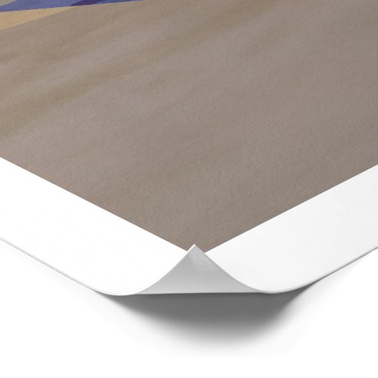 エジプト寺院4 ポスター (角)