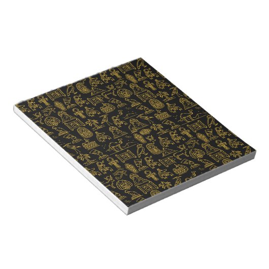 エジプト文字の記号パターン    ノートパッド (アングル)