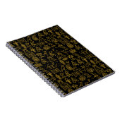 エジプト文字の記号パターン ノートブック (右側)