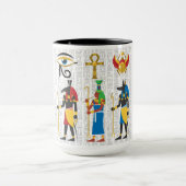 エジプト文字の記号マグカップ マグカップ (中央)