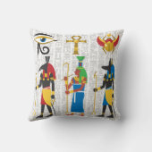 エジプト文字の記号 クッション (裏面)