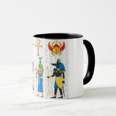 エジプト文字の記号 マグカップ (正面右)