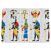 エジプト文字の記号 ラージペーパーバッグ (正面)