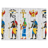 エジプト文字の記号 ラージペーパーバッグ (裏面)