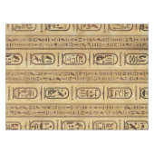 エジプト文字ヴィンテージテクスチャ テーブルクロス (正面(横))