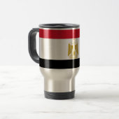 エジプト旅行または通勤者のマグの旗 トラベルマグ (正面左)