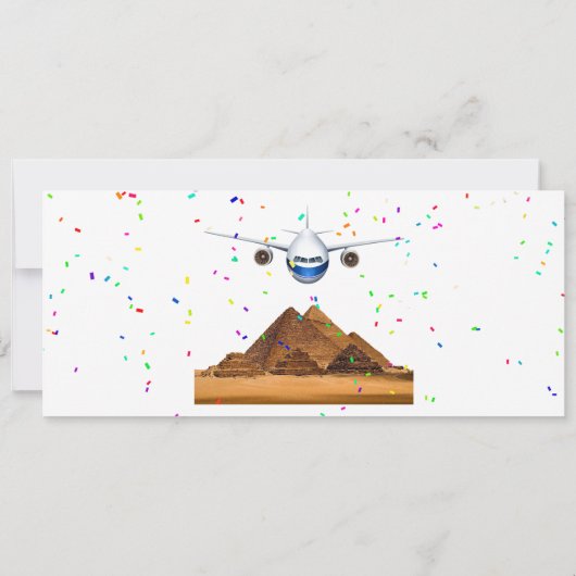 エジプト旅行ギフト券 (裏面)