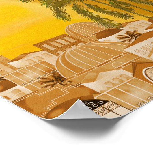 エジプト旅行ポスター ポスター (角)