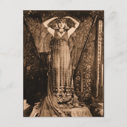 エジプト服 ポストカード (正面)