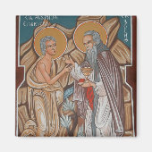 エジプト正教会の正教会のメアリ マグネット (正面)