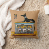 エジプト犬装飾用クッション クッション (ブランケット)