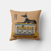 エジプト犬装飾用クッション クッション (裏面)