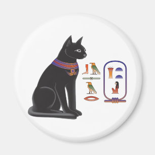 エジプト猫の女神バステット マグネット