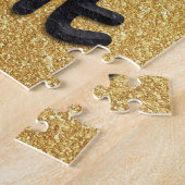 エジプト猫の神バステット私を崇拝 ジグソーパズル (側面)