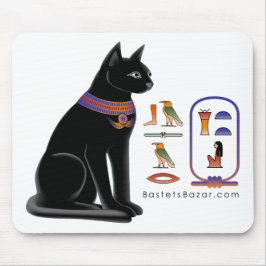 エジプト猫のHieroglyphicマウスパッド マウスパッド