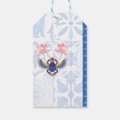 エジプト猫バサとファラージュ ギフトタグ (裏面)