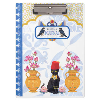 エジプト猫バサとファラージュ クリップボード