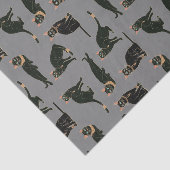 エジプト猫パターン 薄葉紙 (詳細)