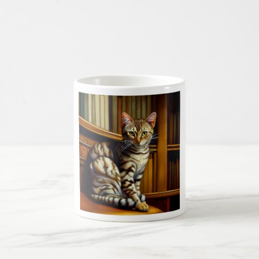 エジプト猫 コーヒーマグカップ (中央)