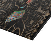 エジプト猫-バステット カッティングボード (角)