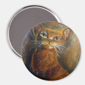 エジプト猫 マグネット (正面/裏面)