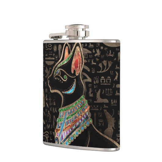 エジプト猫 – Bastet フラスク (左)