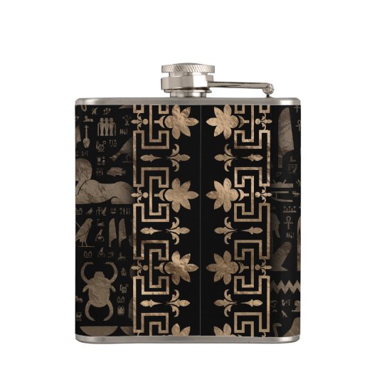 エジプト猫 – Bastet フラスク (裏面)