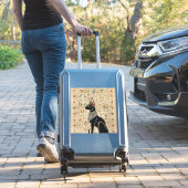 エジプト猫 – Bastet on papyrus シール (スーツケースインサイチュ)