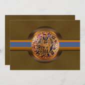 エジプト王パーティの招待状 招待状 (正面/裏面)