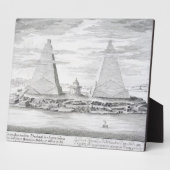 エジプト王モエリスとその フォトプラーク (側面)