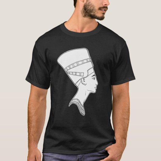 エジプト王妃ネフェルティ Tシャツ (正面)