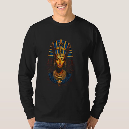 エジプト王妃ネフェルティ Tシャツ (正面)
