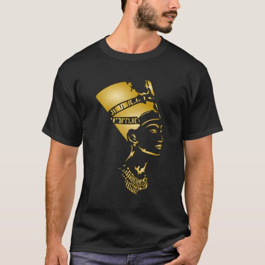 エジプト王妃ネフェルティ Tシャツ (正面)