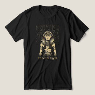 エジプト王子ロイヤルファラオスタイルTシャツ トライブレンドTシャツ
