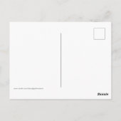 エジプト王室ののパピルス ポストカード (裏面)