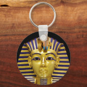 エジプト王室のゴールデン面 キーホルダー (正面)