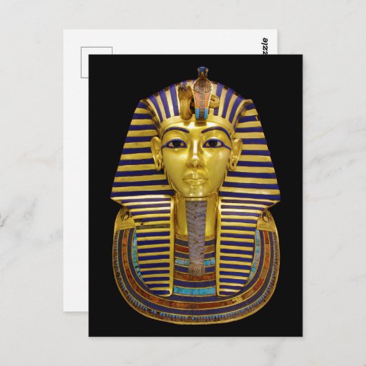 エジプト王室のゴールデン面 ポストカード (正面/裏面)