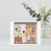 エジプト王室のデザインはがき ポストカード (スタンド正面)