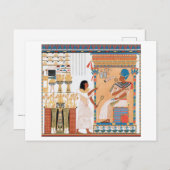 エジプト王室のデザインはがき ポストカード (正面/裏面)